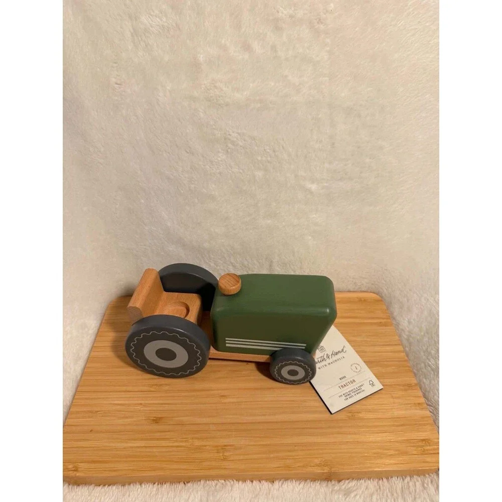 Hearth & Hand Magnolia Toy Farm Tractor New Kids Pretend Play Farm Toy